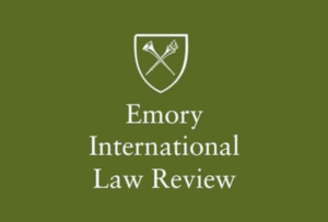 Emory International Law Review logo
