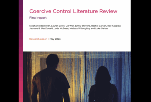 Coercive Control literature review cover image