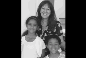 Photo of Anita Gera and her children