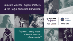 Domestic abuse & the Hague Abduction Convention presentation title slide