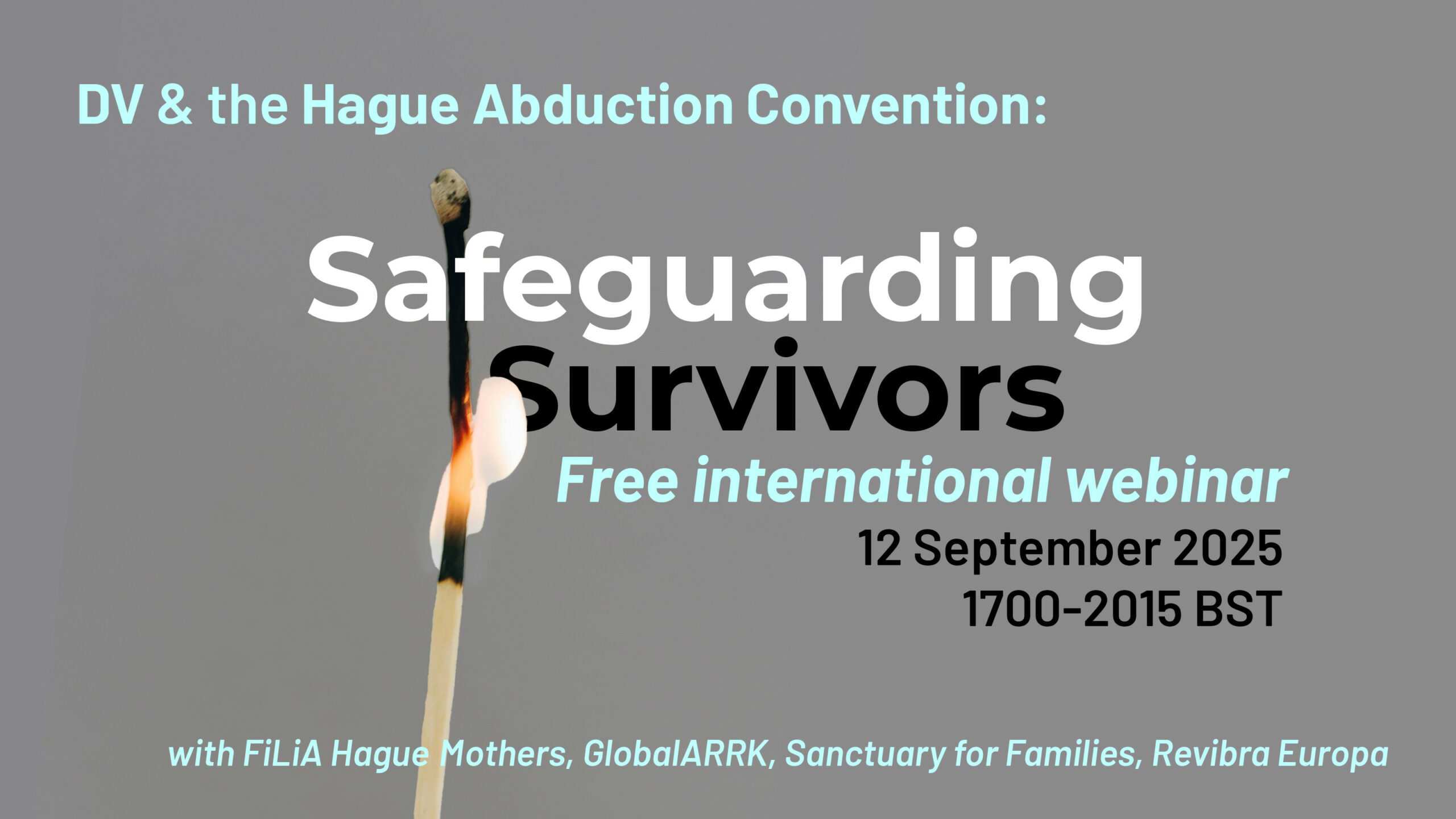 Webinar. DV & the Hague Abduction Convention: Safeguarding Survivors