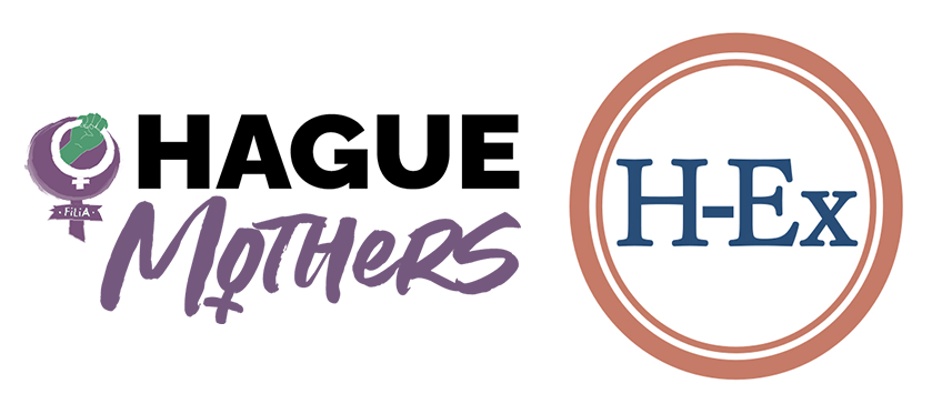 Hague Mothers and Hague Explained logos