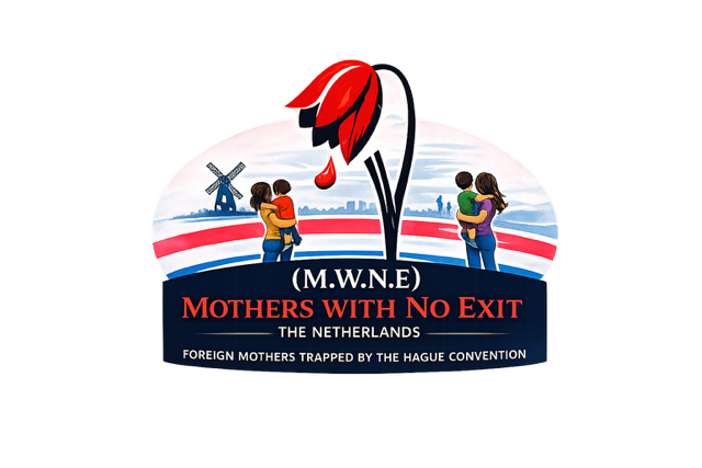 Mothers With No Exit (M.W.N.E) is a support and advocacy group for foreign mothers, trapped in the Netherlands under The Hague Convention.
