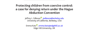 Screenshot of article title
